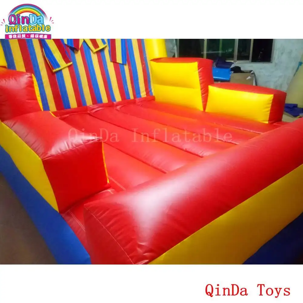 Funny Sports Games Inflatable Stick Wall With Free Suit,Jumping Castle Inflatable Sticky Wall