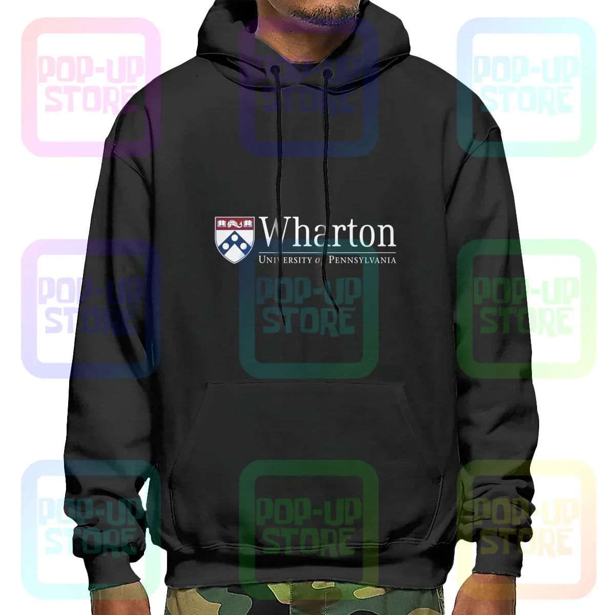 Penn Quakers Wharton School Of Business Lc Hoodie Sweatshirts Hoodies Top Unique Hipster High Quality