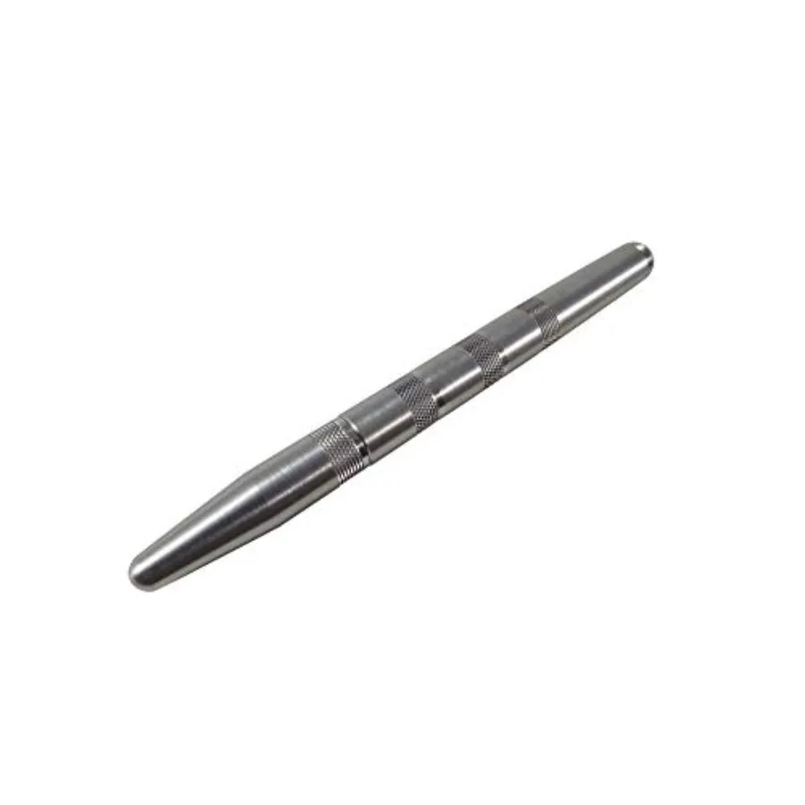 

Solid Stainless Steel Pen - Machined Ballpoint Pen Pocket Pens Fine Point Gel Ink Made in the USA Stainless Steel