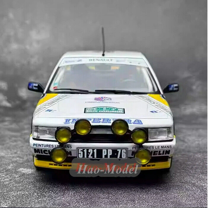 Solido 1/18 For RENAULT R21 TURBO GR.A Racing Alloy Diecast Model Car Simulation Toy Boys Birthday Gift Hobby Display Ornaments