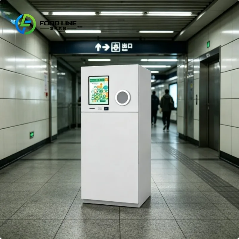 Reverse Vending Machine for Classified Waste Collection with Cash Back or Point Reward Function