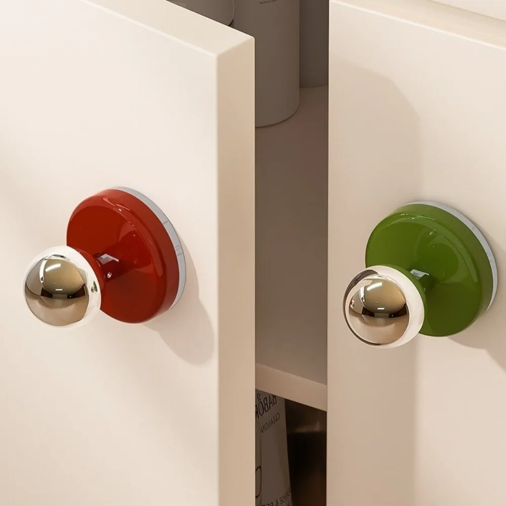 Anti-Slip Suction Cup Handle Punch-Free Strong Suction Suction Cup Handrail Waterproof Durable Glass Door Handle