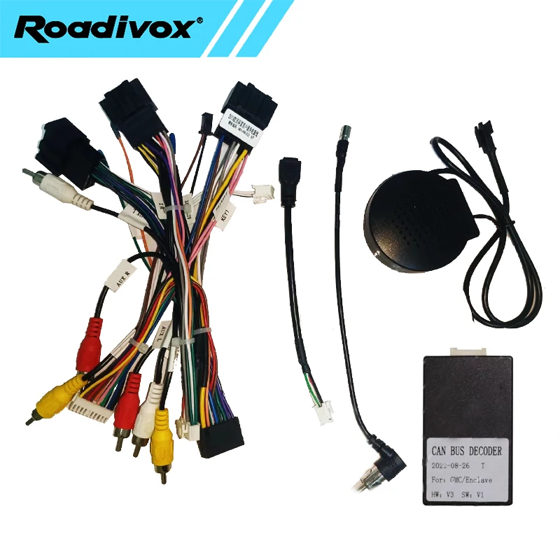 Car radio 16 PIN Wiring Harness CANBUS For Chevrolet Tahoe 3  Encore Cobalt Enclave Tahoe/Suburban/GMC Yukon 3 GMT 900