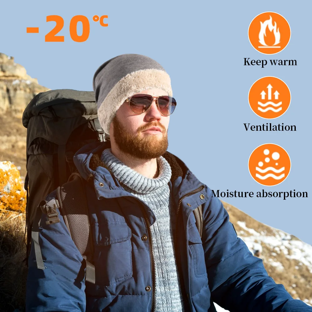 Thermal Winter Cap Cycling Warm Outdoor Sports Soft Stretch Ski Snowboard Mask Scarf Running Hunting Windproof Hats Men Women