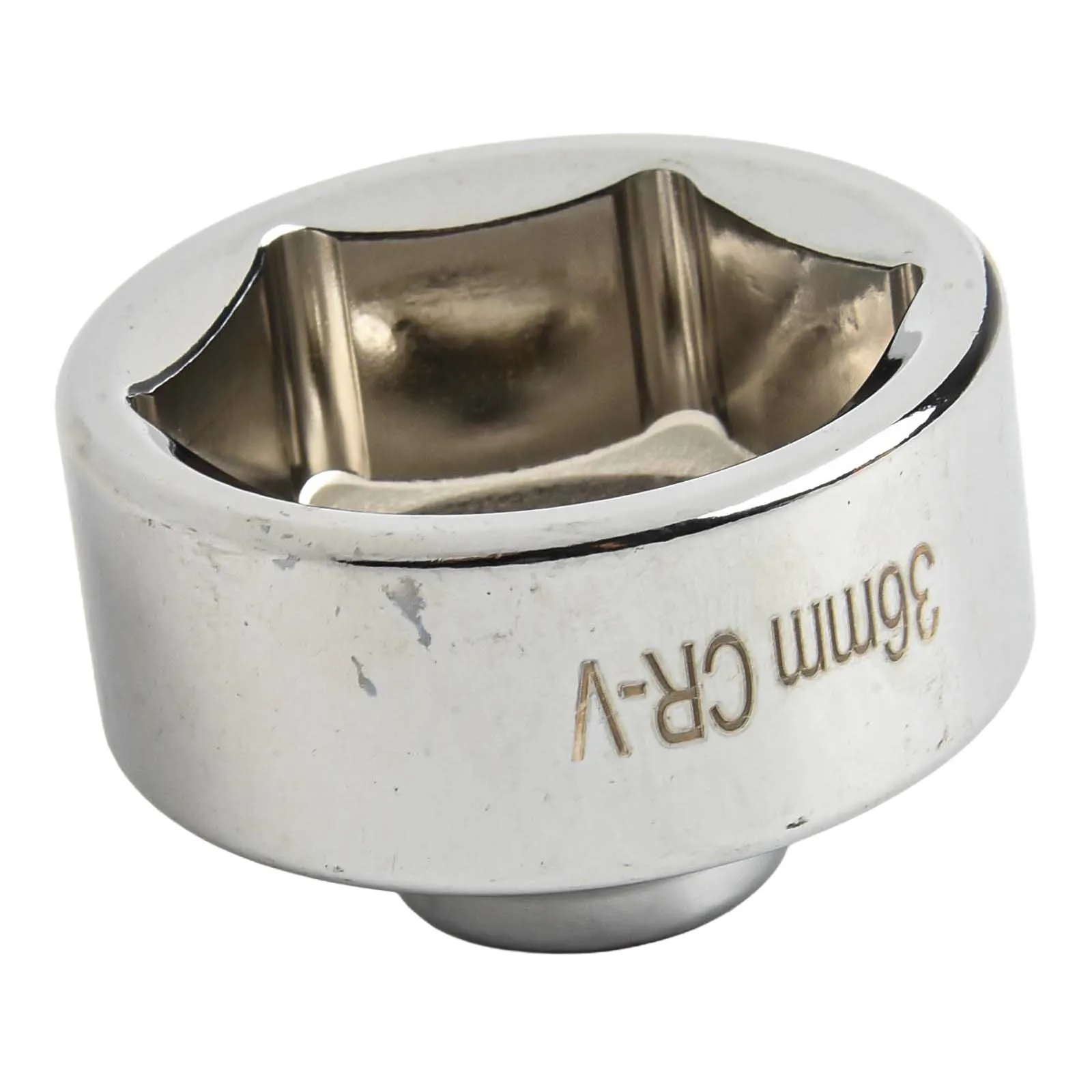 3 8 Drive Socket Oil Filter Socket Tool Mechanic Tools 6-point Design Compatibility With Ratchet For Automotive Use