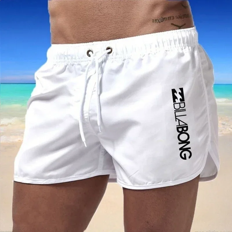 New 2026 summer Men's sports gym running shorts, multi-color quick-drying surfing shorts, men's and women's outdoor beach shorts