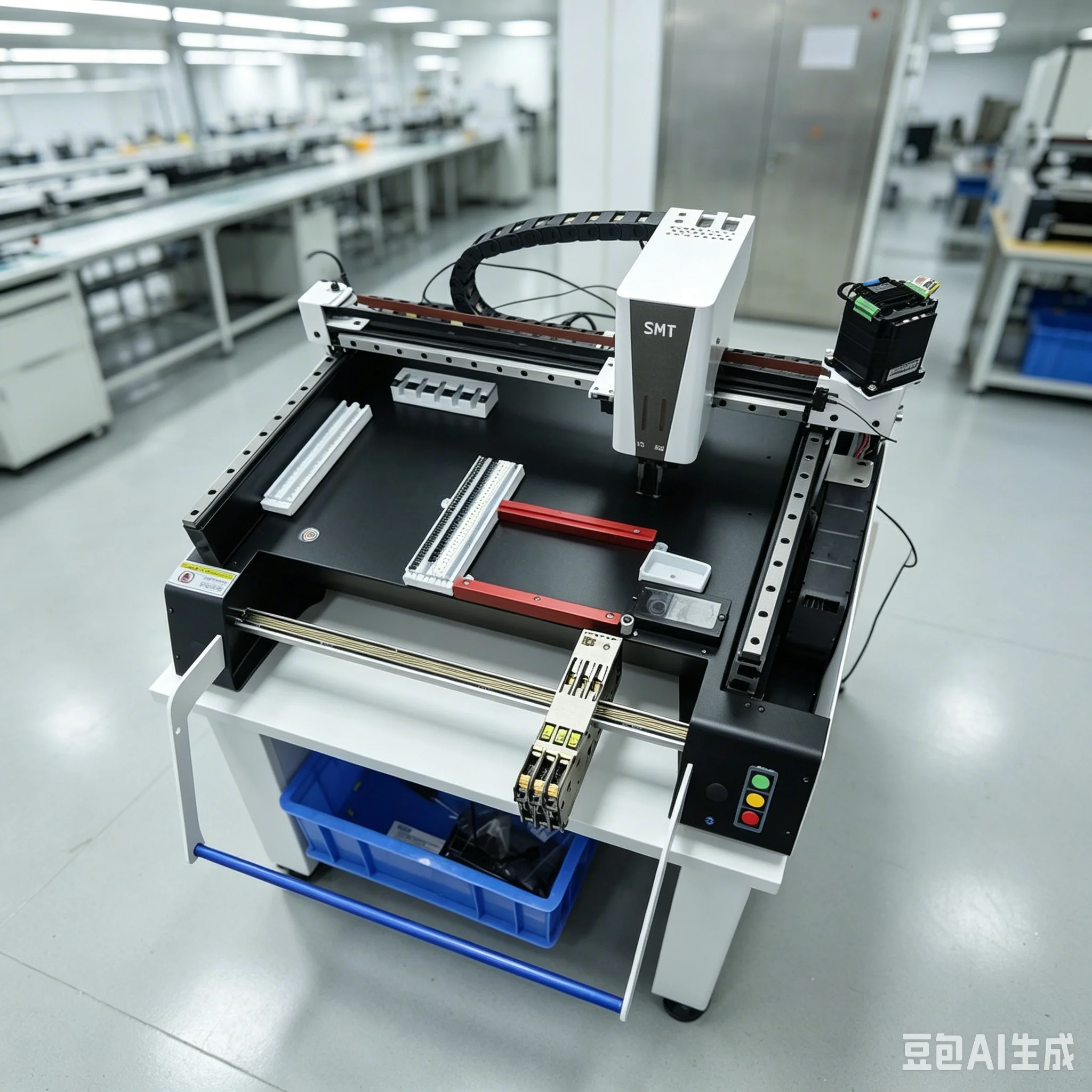 LY SMT Mounting Machine Desktop Small Pick and Place Machine K1-PRO Triple Vision Camera System Chip Mounter for Soldering Station High Speed US Stock