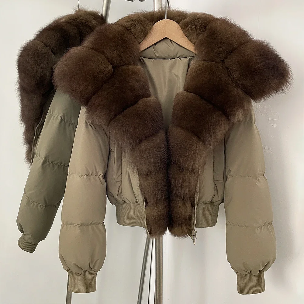 Reality Fur Jacket Natural Fur for Women Fur Jacket Female New in Coats & Jackets Female Clothing Winter 2025 Fox Fur Real Coat