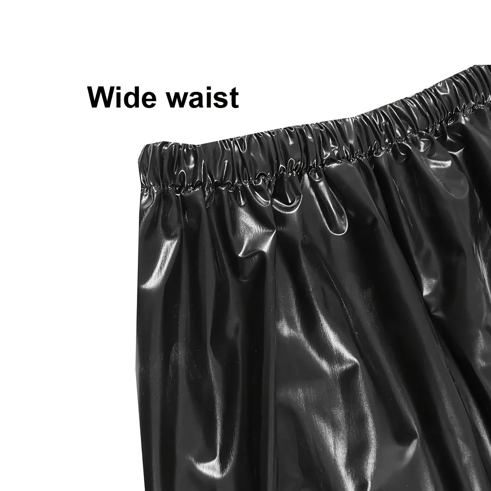 1PC Reusable Adult Diaper Skirt Leakproof Diaper Skirt Unisex Black