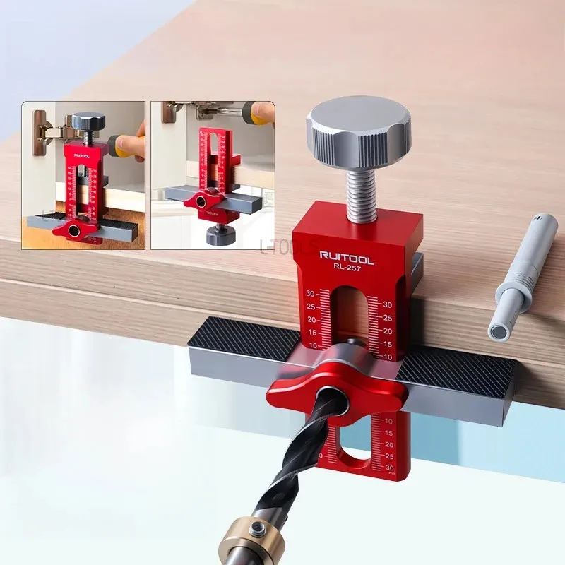 Cabinet Door Quick Leveling Device Door Panel Installation Jig Rebounding Device