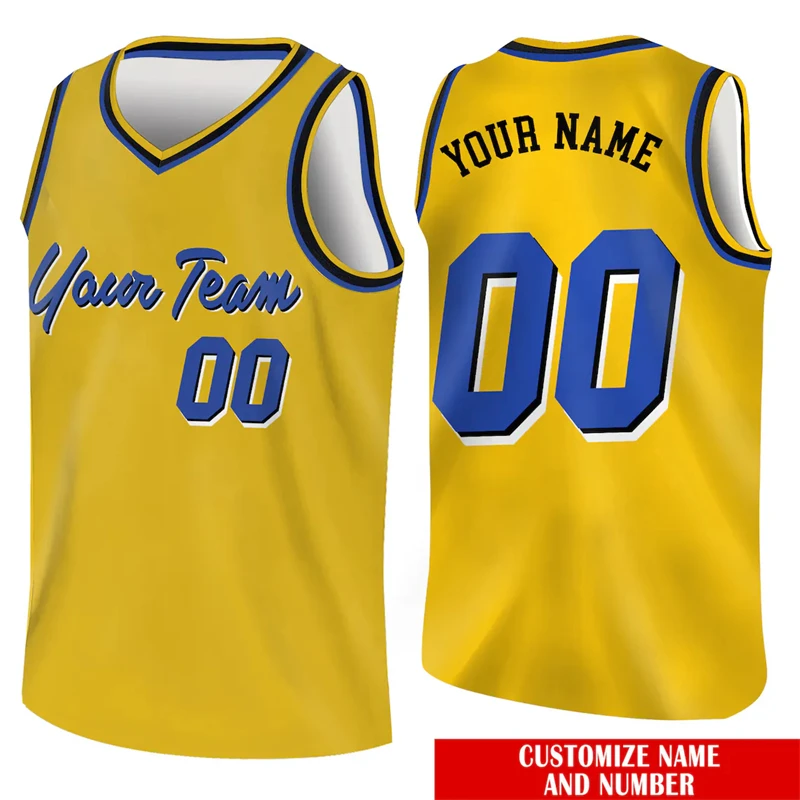 Solid Color Casual V-neck Basketball Vest For Men's Clothes Customized Number Number Personality Sport Sleeveless Tank Top 2026