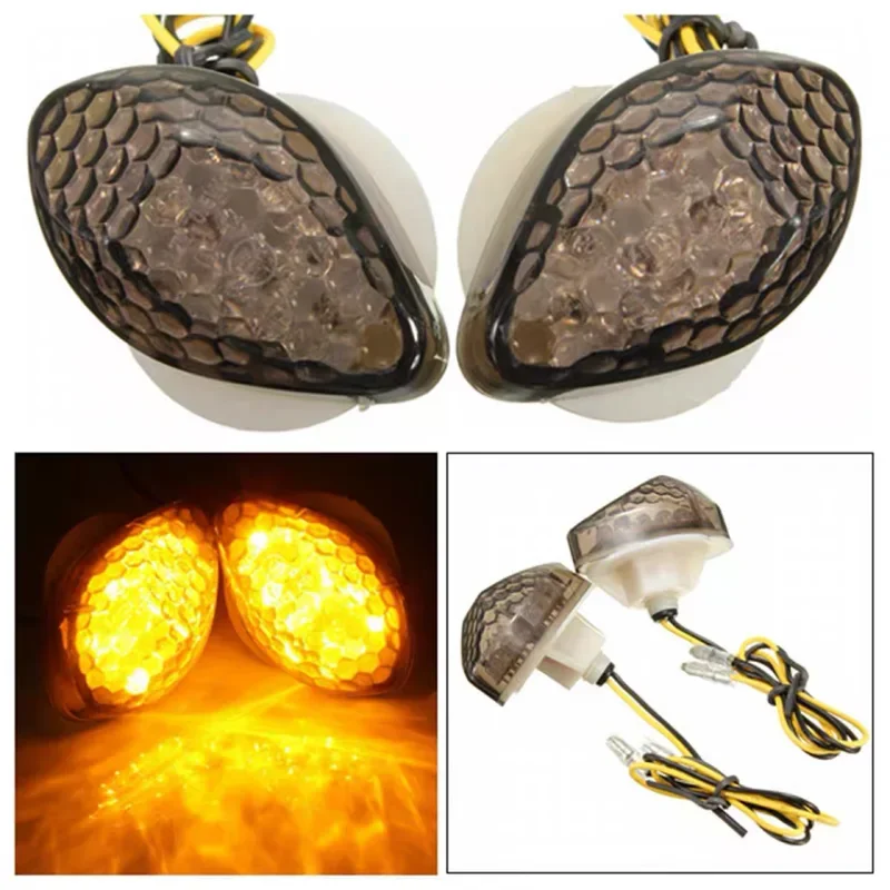 

2pcs Turn Signal Lights Indicator For Honda CBR1000RR CBR 1000RR 600RR 900RR 2004-2014 & CBR600RR 2003-2014 & CBR900RR 1997-2004