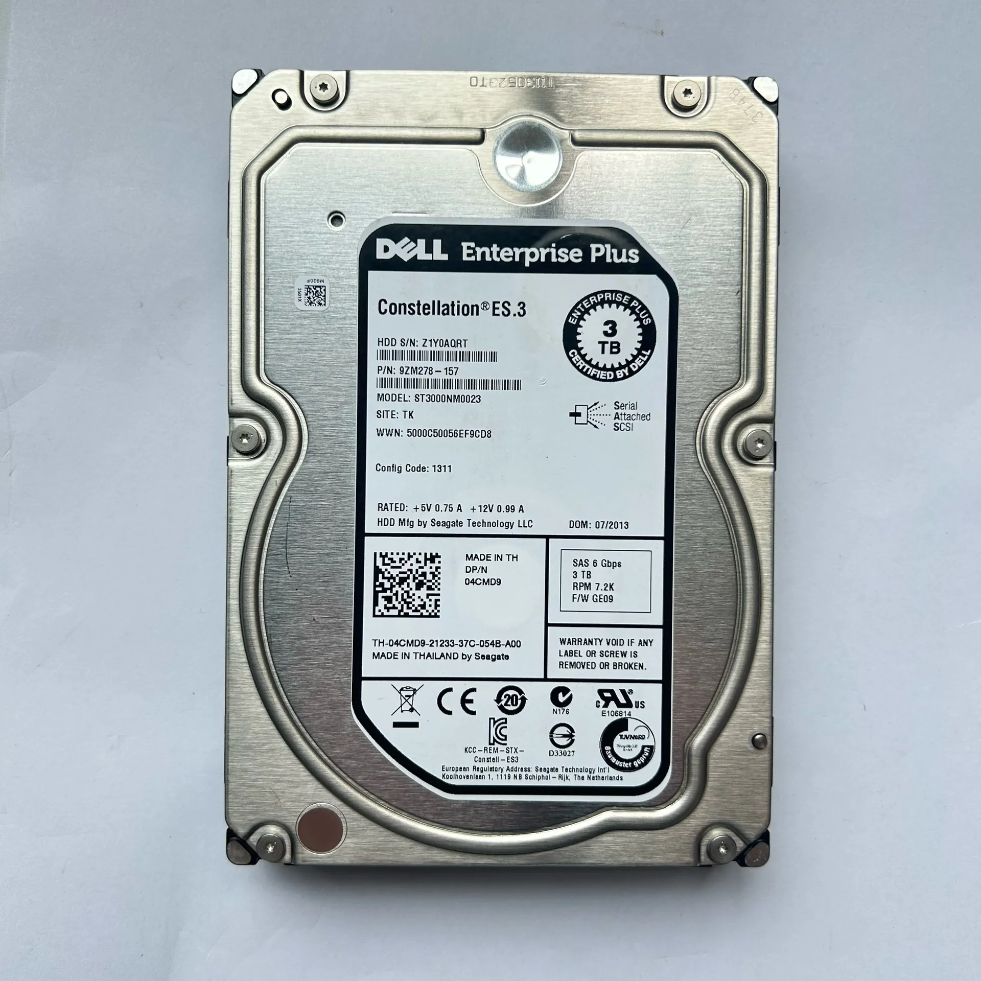 Известный бренд ST3000NM0023 04CMD9