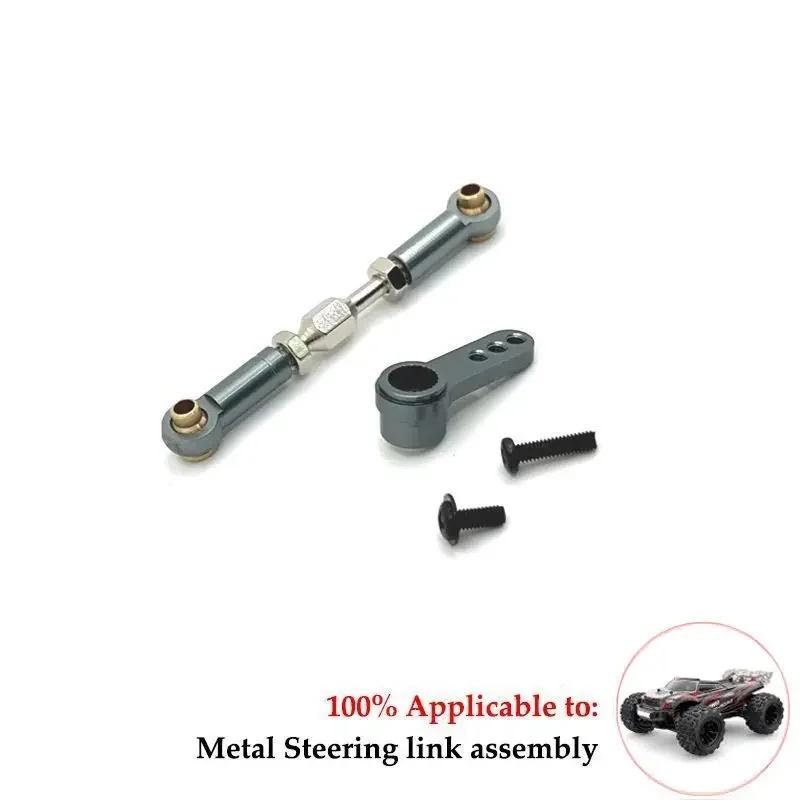 MJX Hyper Go RC piezas de coche 16207 16208 16209 16210 H16 Control remoto coche Metal soportes de choque delanteros y traseros Accesorios