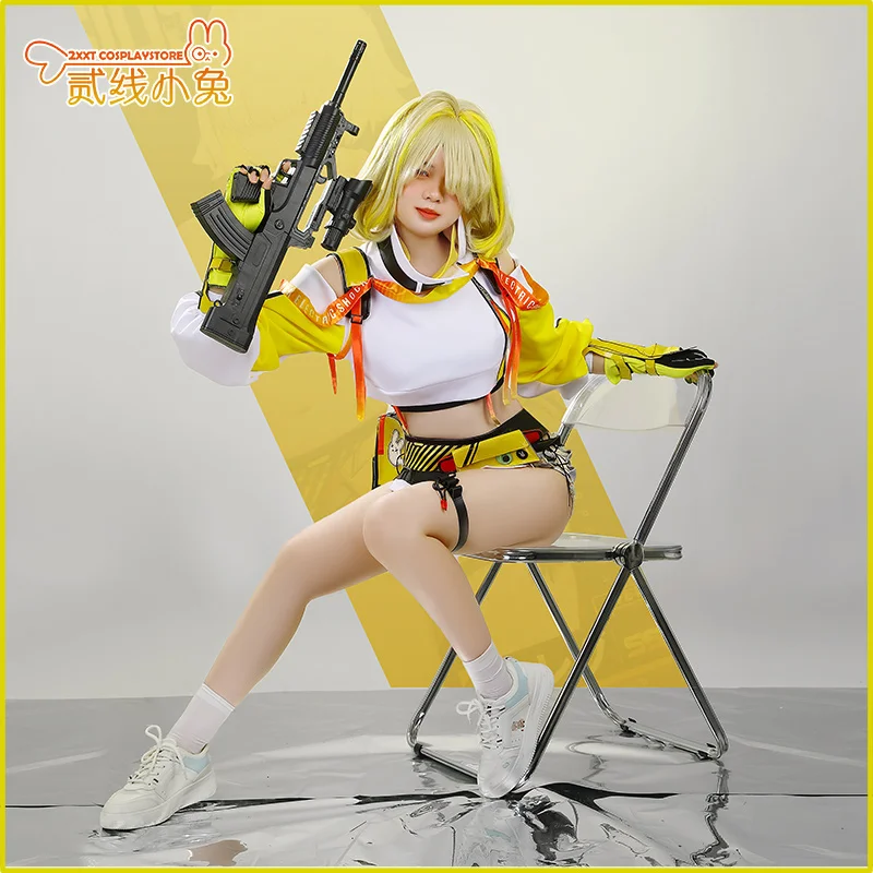 

Anime Game Nikke The Goddess of Victory Elegg Cosplay Costumes Women Sexy Daily Wear Uniform Halloween Party Role Play Clothing