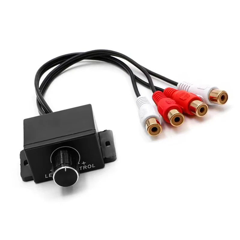 Bouton de contrôle de Volume à distance pour amplificateur de voiture, contrôleur Audio LC-1, niveau RCA, amplificateur universel à distance, régulateur de Volume
