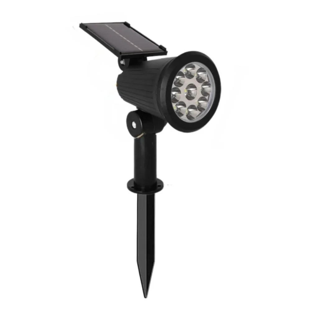 

9/1 LED Solar Spotlights Anti-freezing Waterproof Brightness Adjustable Spot Light Tree Lights Lawn Lights Garden Decor Lamp