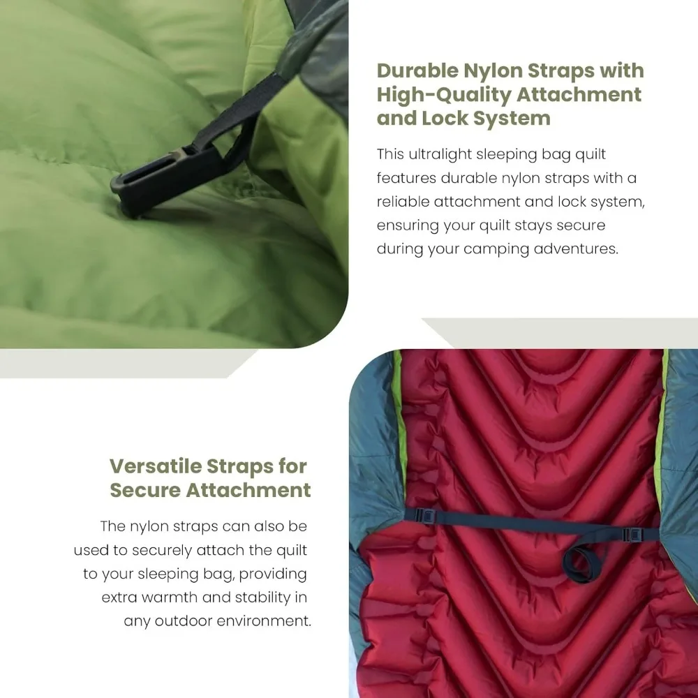 Ultralight Down Quilt Sleeping Bag 6