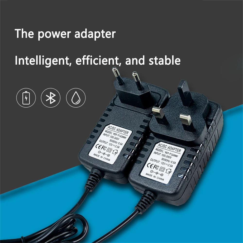 1 ~ 8PCS iniettore POE 48V 24V 12V 24W EU US UK Plug per CCTV IP Camera alimentatore adattatore Ethernet telefono