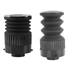 1 PCS Coffee Grinder Air Blowing Bean Bin Dosage Hopper With Bellows Suitable For Breville Blowing Powder Bin (Metal Cover)