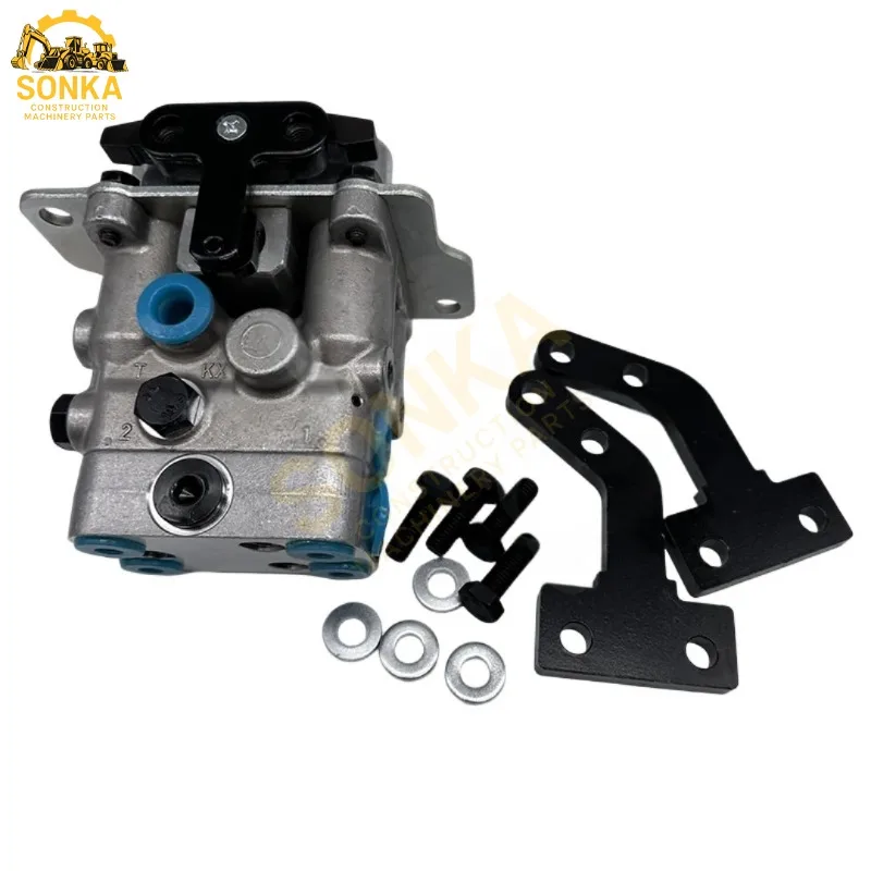 702-16-01861 Walking Foot Valve Assembly / 8-hole Suitable for Komatsu Excavators PC200-7-8/300-7/360-7