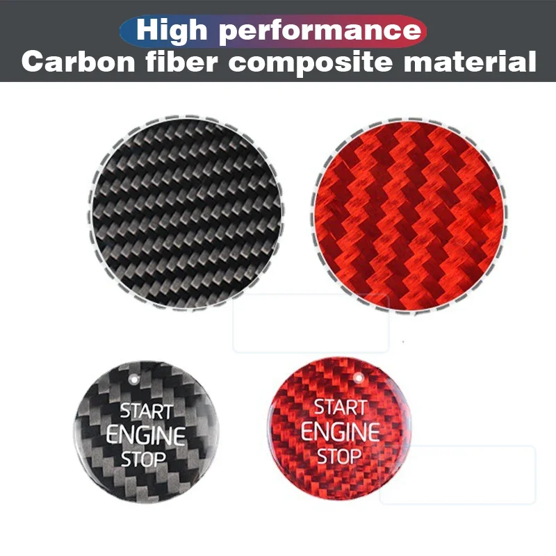 

Наклейка из углеродного волокна для Volvo XC40, аксессуары, внутренняя отделка двигателя автомобиля, кнопка запуска и остановки, автомобильные аксессуары