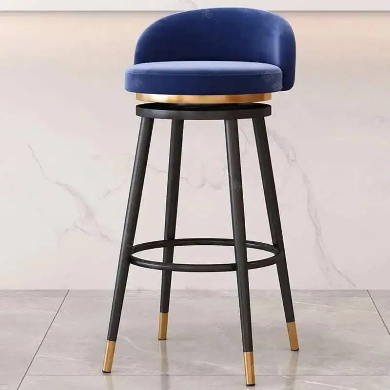 Luxury Nordic Bar Stools Counter Height Comfortable Minimalist Modern Chair Restaurant Party Bancos De Bar Garden Furniture