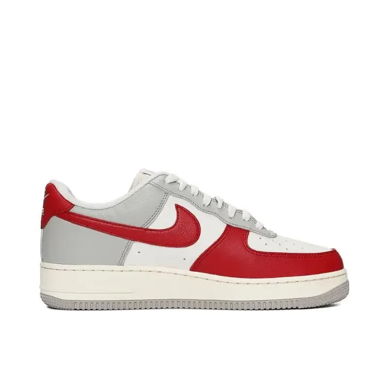 Nike Air Force 1 Low Mens Sneakers Comfortable wear casual shoes Classic versatile fashion sneakers Red