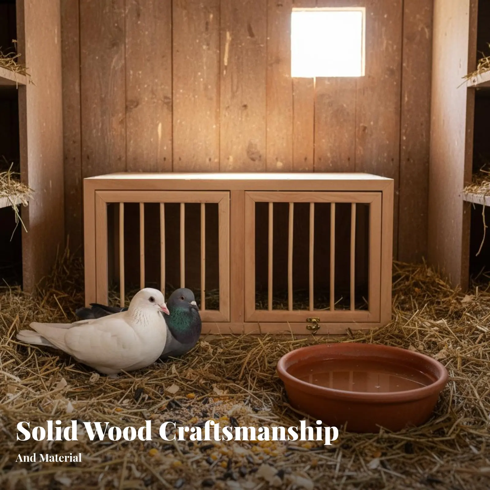 

Многоместные деревянные клетки-домики для голубей с возможностью соединения, для разведения птиц, легко устанавливаемые, под покраску