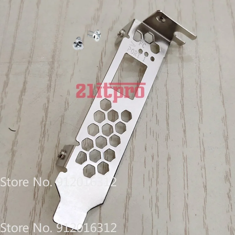 I/O IO Shield Baffle for YNFDG QLOGIC QLE2690 QLE2770 QLE2740 P9D93A Graphics Card Black Plated Bracket