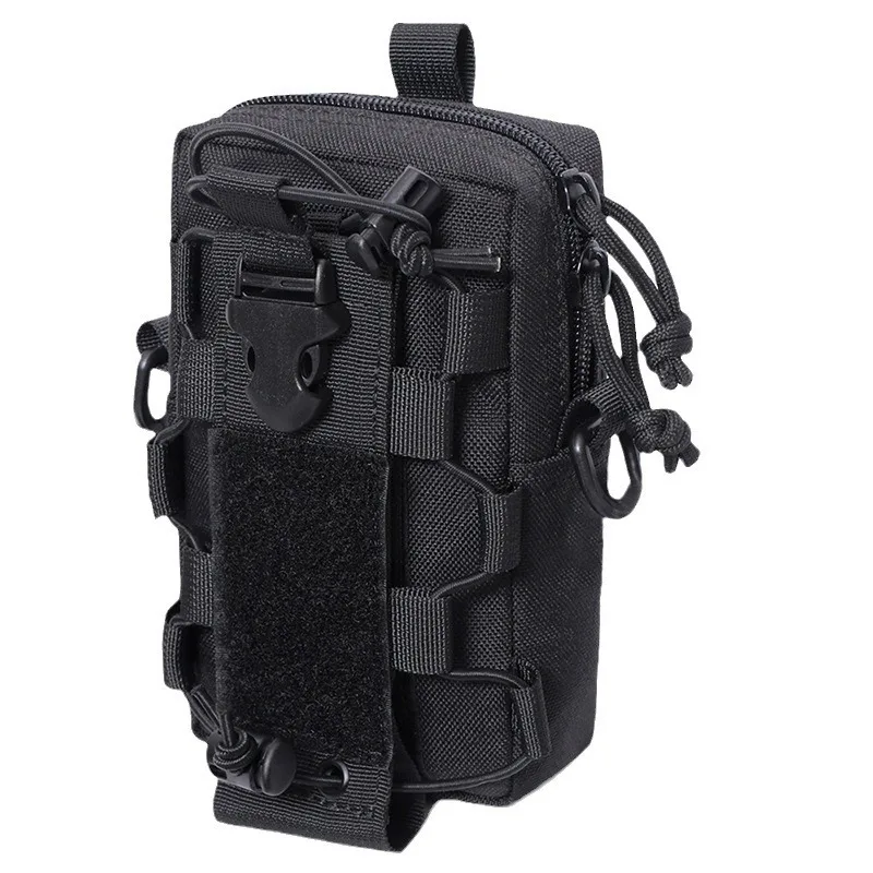 1 قطعة مول EDC الحقيبة زجاجة ماء مقصف غلاية الناقل الرياضة في الهواء الطلق حامل هاتف التخييم التنزه المنظم الخصر حقيبة ظهر #2