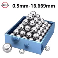 304 Stainless Steel Balls 0.5mm 0.7mm 0.8mm 1mm 2mm 3mm 5mm 6mm 7mm 8mm 10mm 11mm 12mm 13mm15mm 16mm 16.669mm Rustproof  Beads