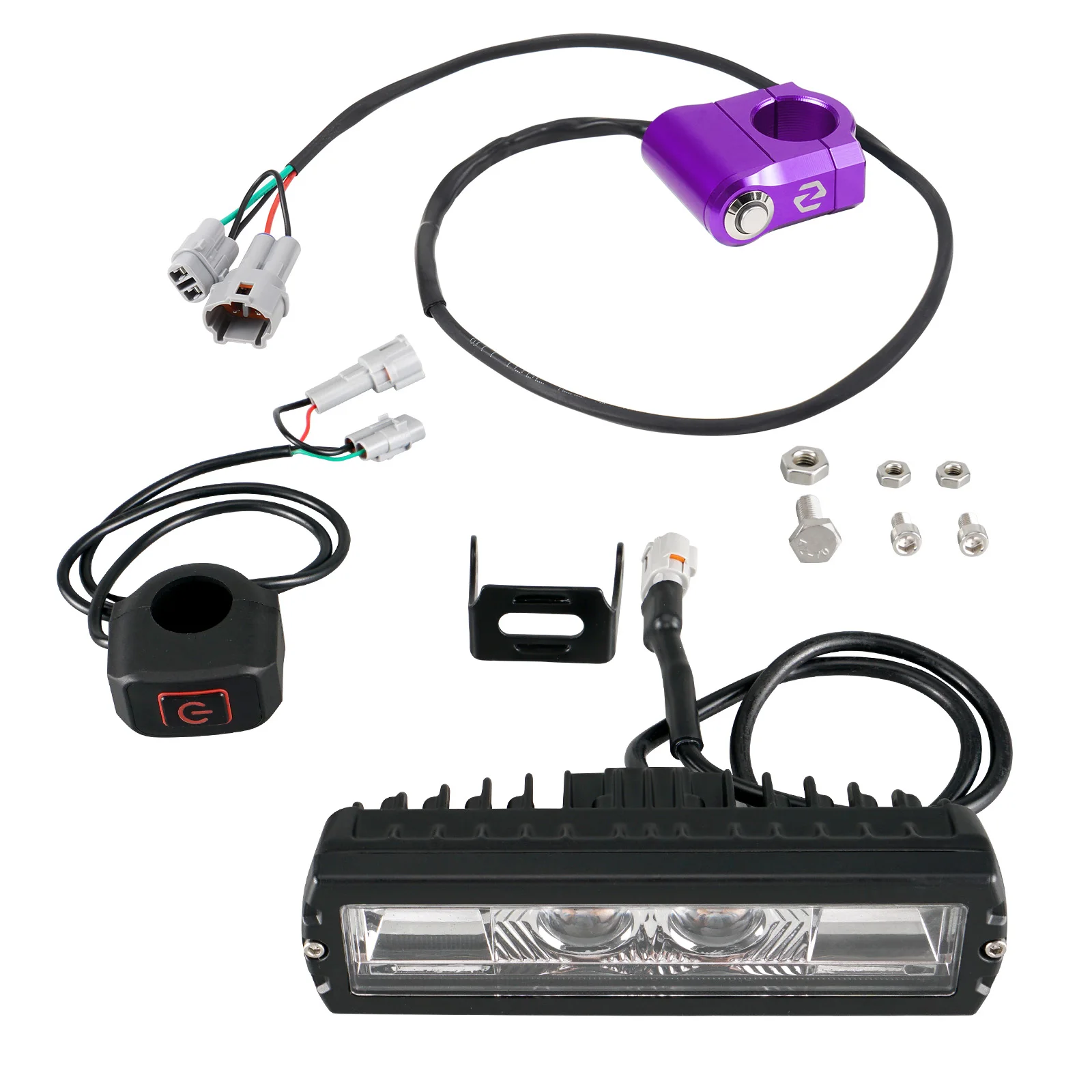 AliExpress NICECNC For Surron Light Bee X S Motocross Plug Play Headlight & Head Light Switch For Segway X160 X260 Electric Dirt Bike