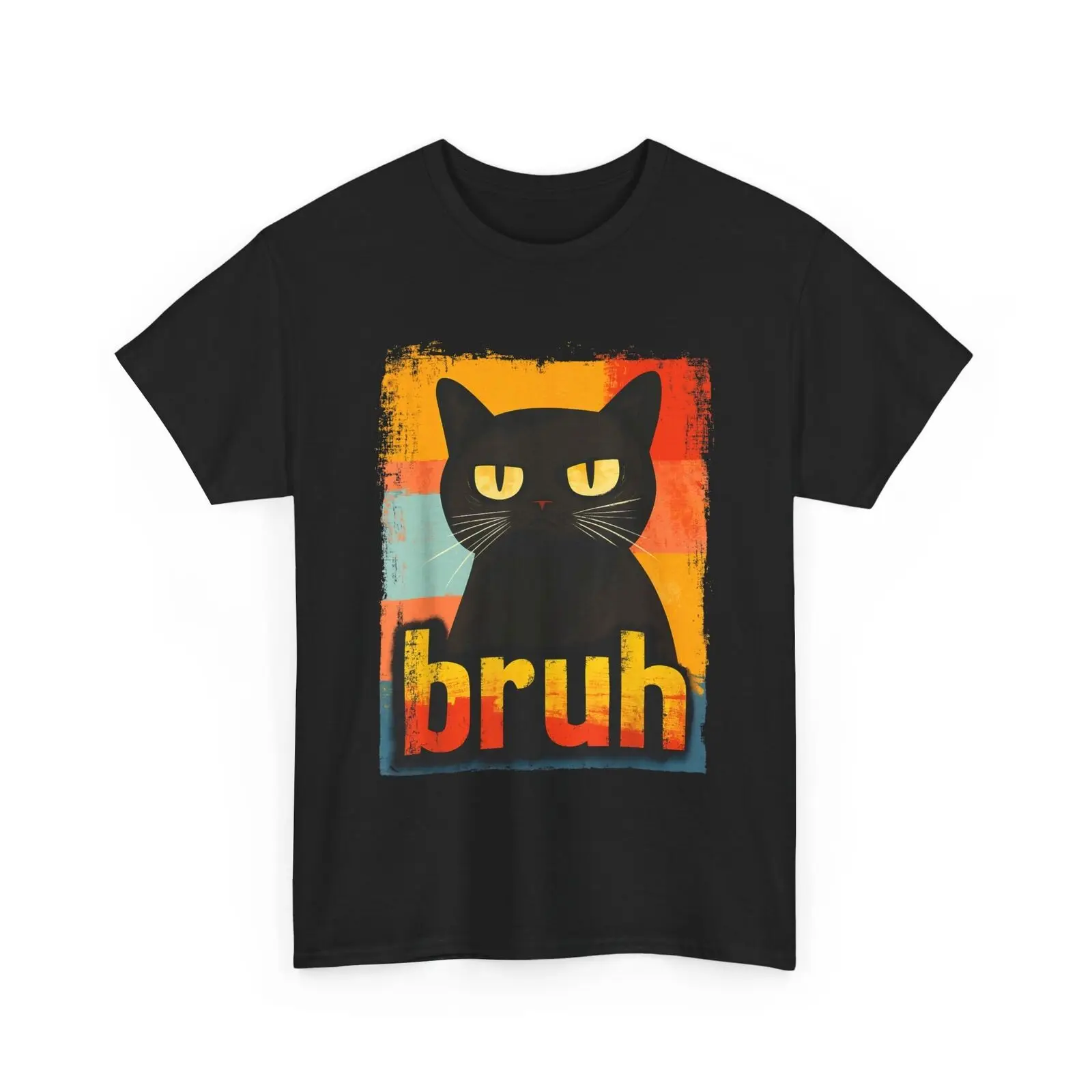 Funny Cat Bruh For T Shirtns Boys Girls Meme Shirt