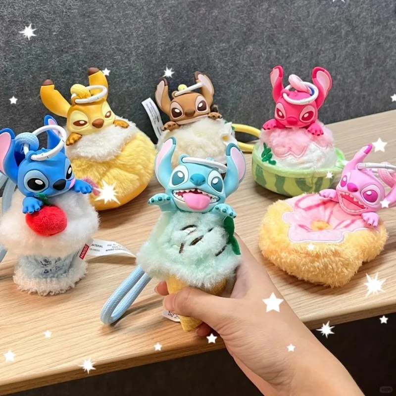 

Lilo & Stitch Food Series виниловая фигурка игрушка кулон Дисней аниме персонаж кукла орнамент мультяшные игрушки подарок для девочек Kawaii