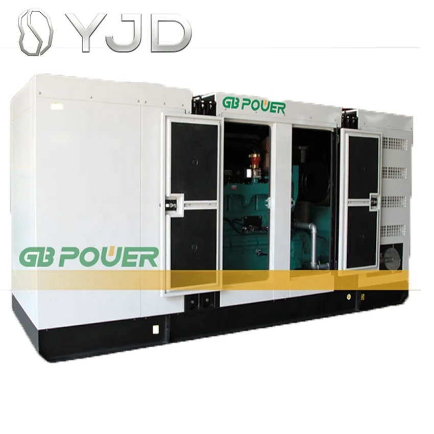 Silent Type 250kw Home Use Small Natural Gas Generator with Cmmins Engine GB8.9-GN GB Power Factory in China