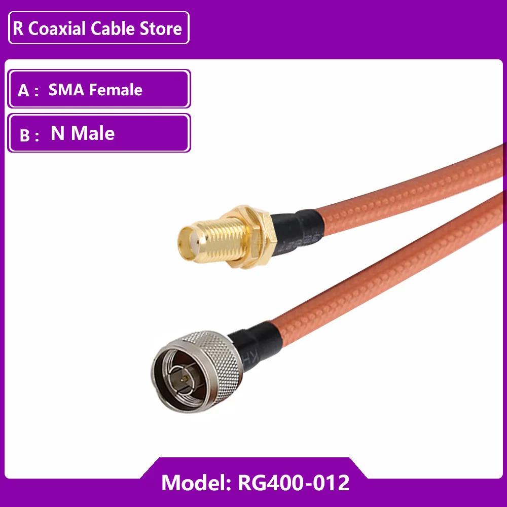 RF同軸-ダブルシールドケーブル,オスおよびメス用,コネクタ,Pigtail