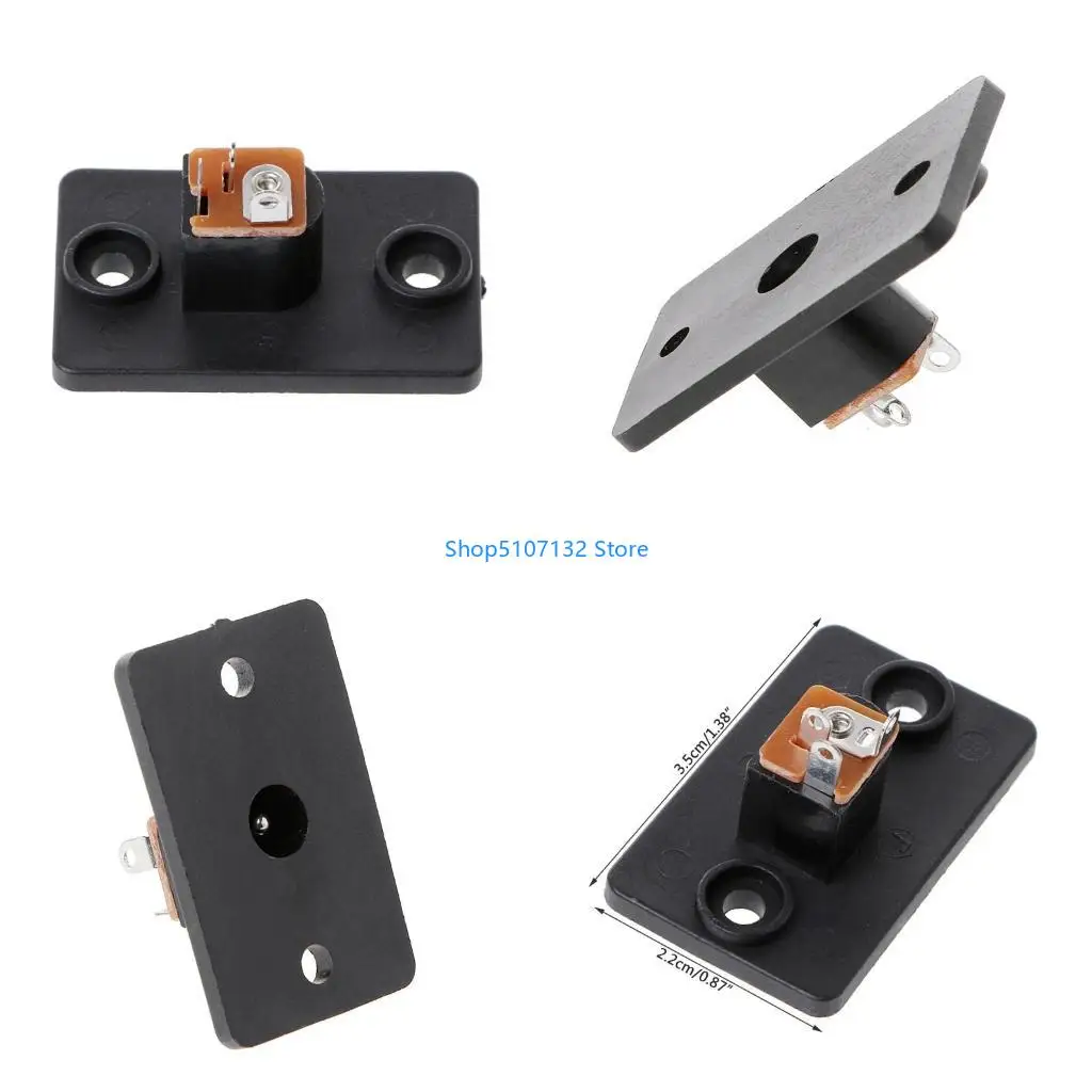 87HD Female Socket Panel For Barrel Plug for DC 12V Power Connector 5.5 x2.1mm P