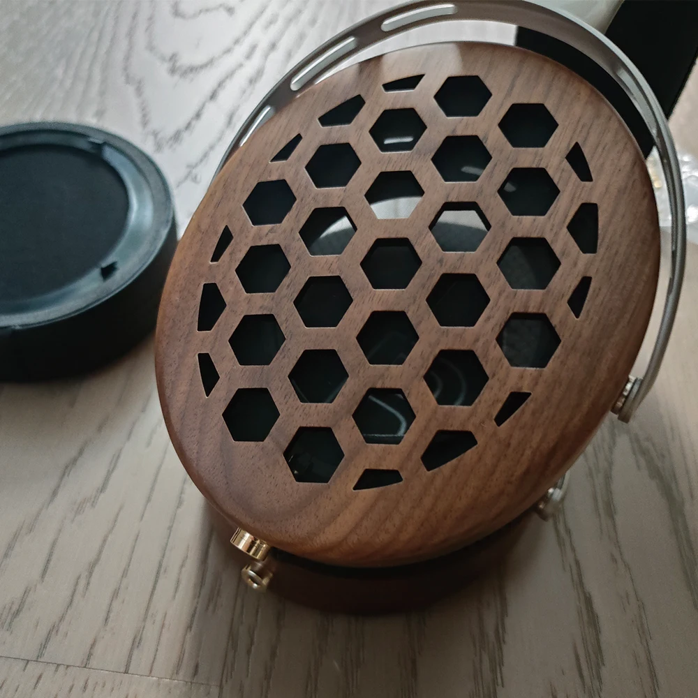 DIY Walnut Headphone Shell Kit for Headphones. Accessories for Over-Ear Headphones