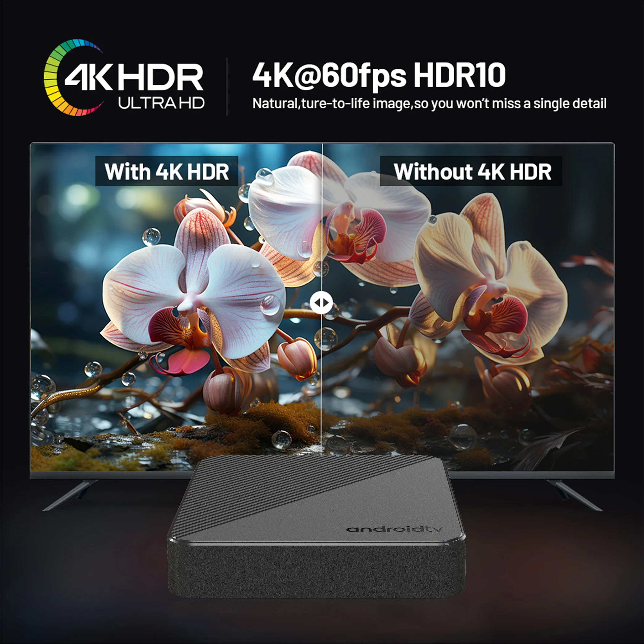 Android14.0 Smart TV Box Allwinner H313 Quad Core Wifi 6 BT5.0 HDR TV BOX Multi Language Media Player Set Top Box Mortal T1S