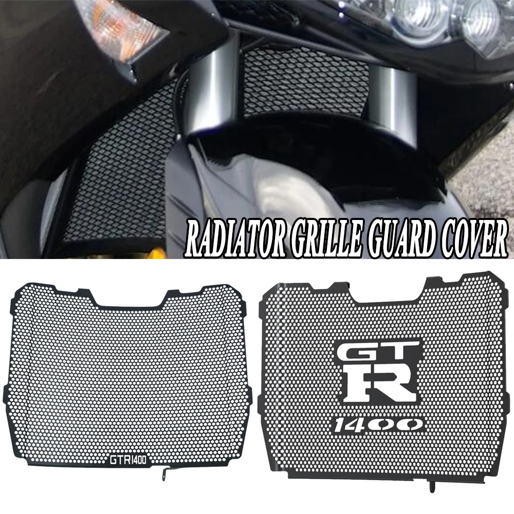 Motorcycles For Kawasaki 1400GTR GTR1400 GTR 1400 2008-2023 2022 2021 2020 2019 2016 2017 Radiator Grille Guard Cover Protection