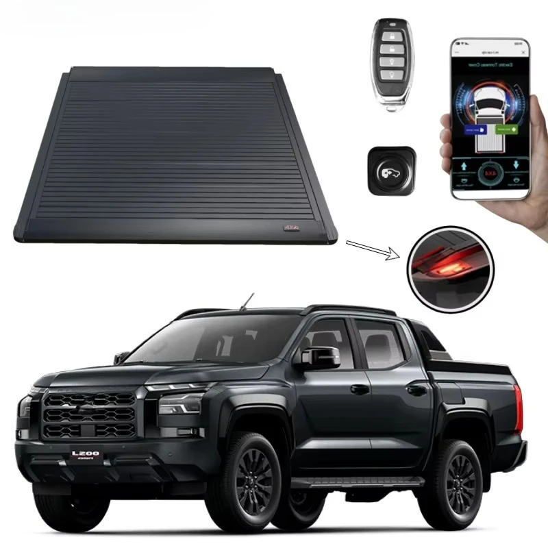 

Электрическая выдвижная алюминиевая жесткая роллетная крышка кузова с функцией блокировки для L200 Triton 2004-2008