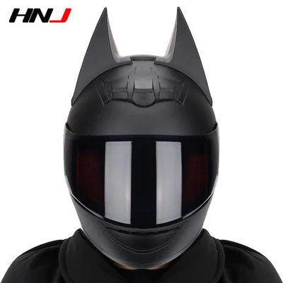 2 Gifts  DOT approved ABS Full Face Motorcycle Helmet Cat Ear Helmet Motocross Helmet For Adults Kick Scooter Electric