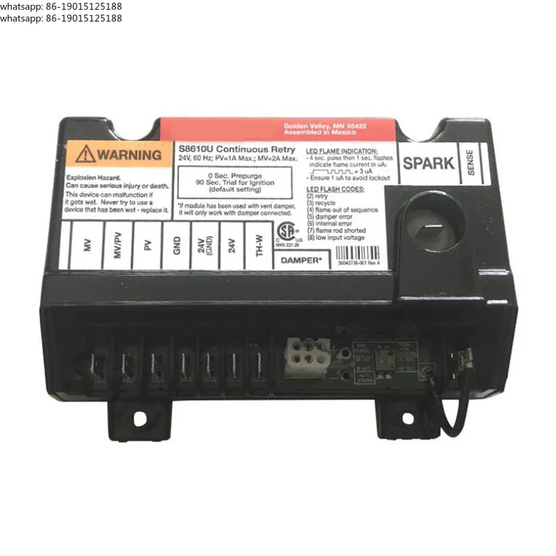 Burner controller S8610U3009 S8610U4009 S8600M3001