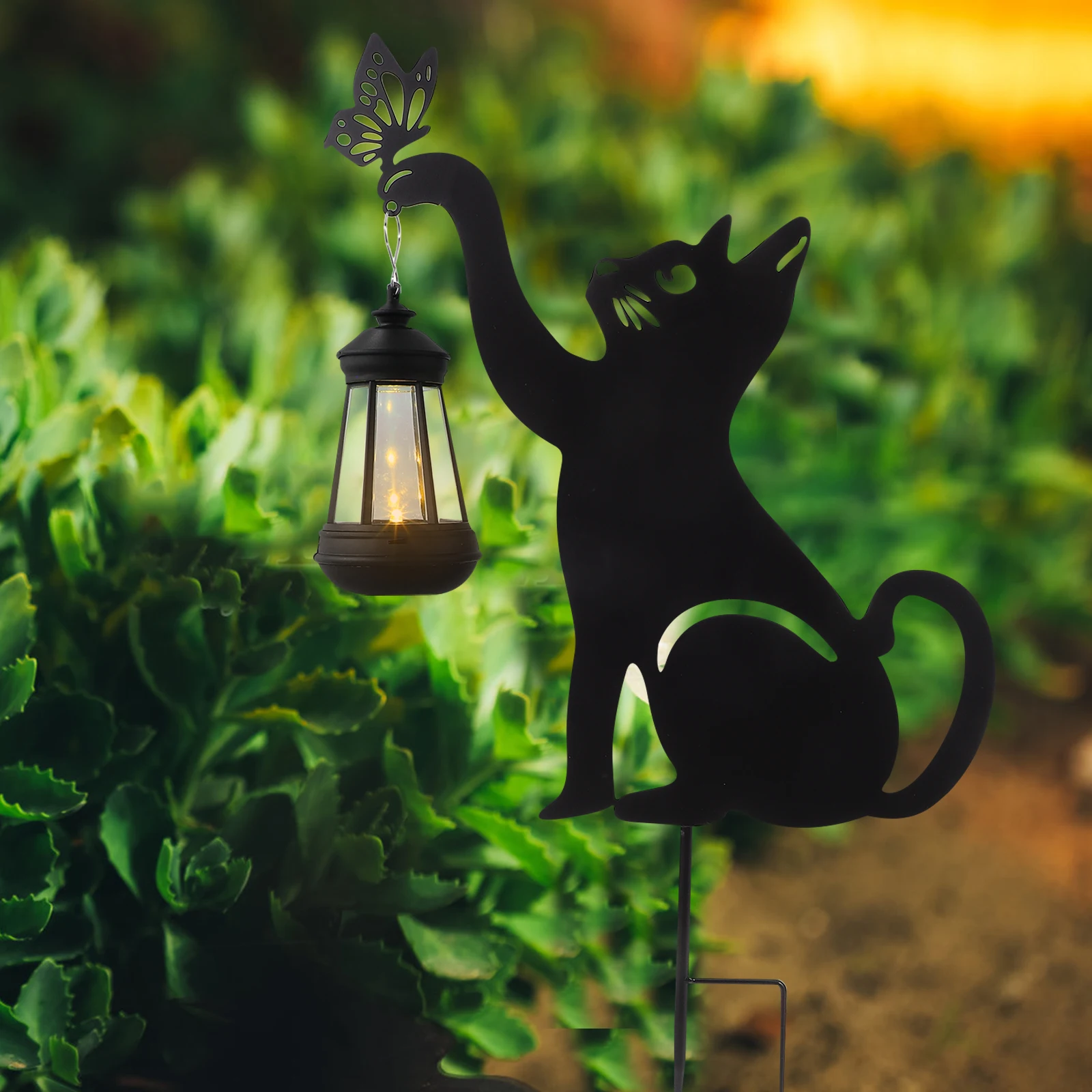 

Cats Solar Garden Lights Outdoor Solar Patio Lights Outdoor Decoration Yard Landscape LED Pathway VillaStake Lighting