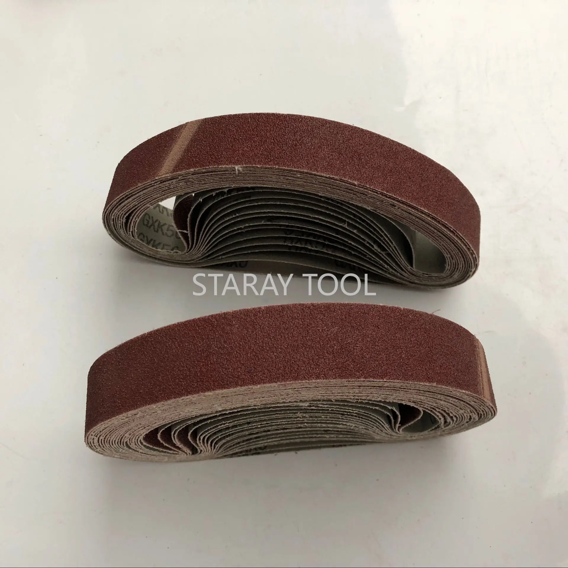 10/50 pièces 533*30mm 40-1000 grains abrasifs bandes abrasives meulage outils de polissage bande de ponçage pour le polissage du bois et du métal mou