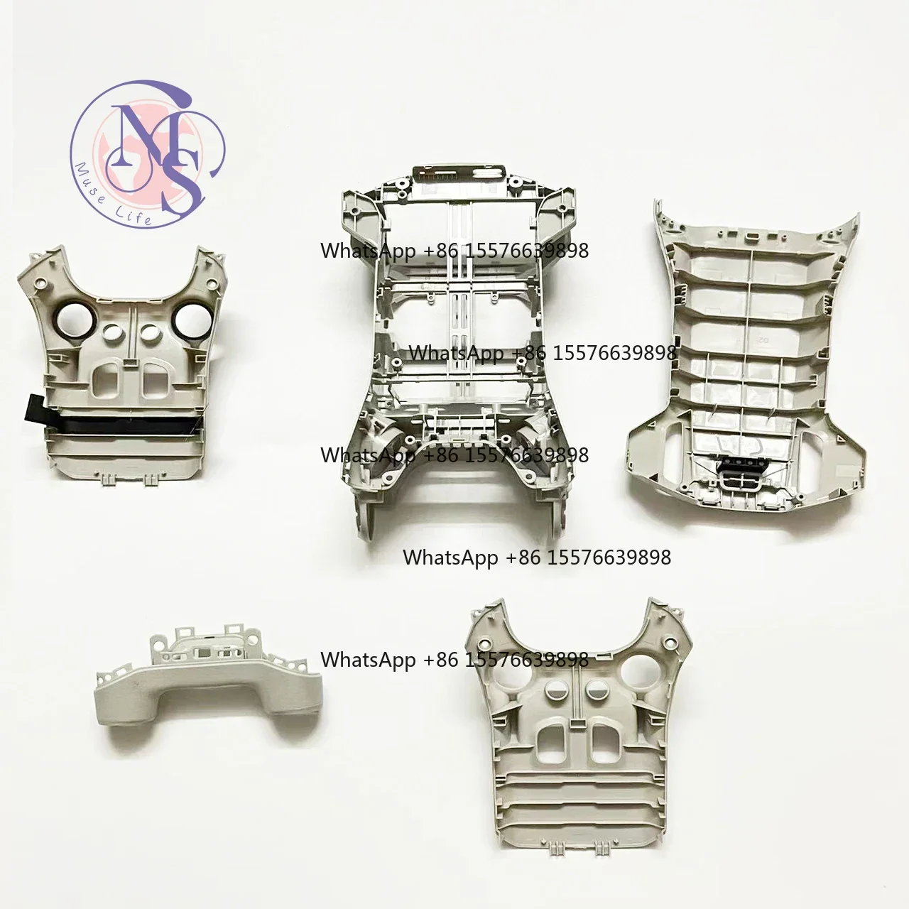 Drone Body Shell, Upper Canopy, Middle Frame & Bottom Cover, Replacement Spare Parts