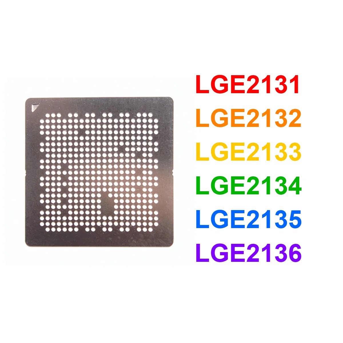 Direct heating 90*90 LGE2131 LGE2132 LGE2133 LGE2134 LGE2135 LGE2136 stencil
