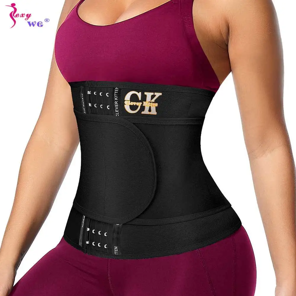 

SEXYWG Waist Trainer for Women Weight Loss Belly Belt Waist Cincher Slimming Band Girdles Corset Fat Burner Body Shaper Fitness