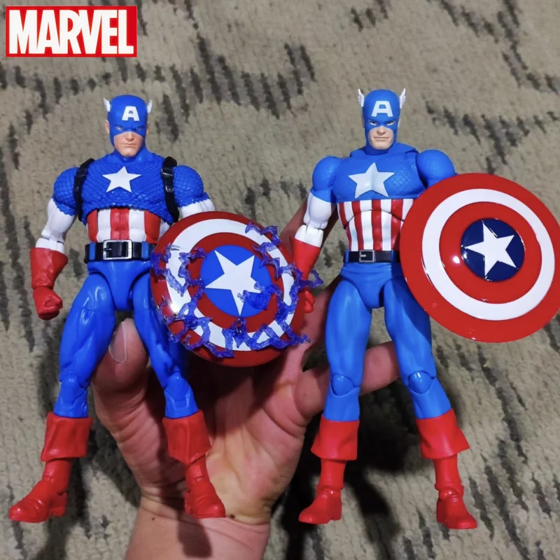 Original Medicom Toy Mafex No.217 No.220 Captain America Comic Ver